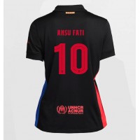 Maglia Calcio Barcelona Ansu Fati #10 Seconda Divisa Donna 2024-25 Manica Corta